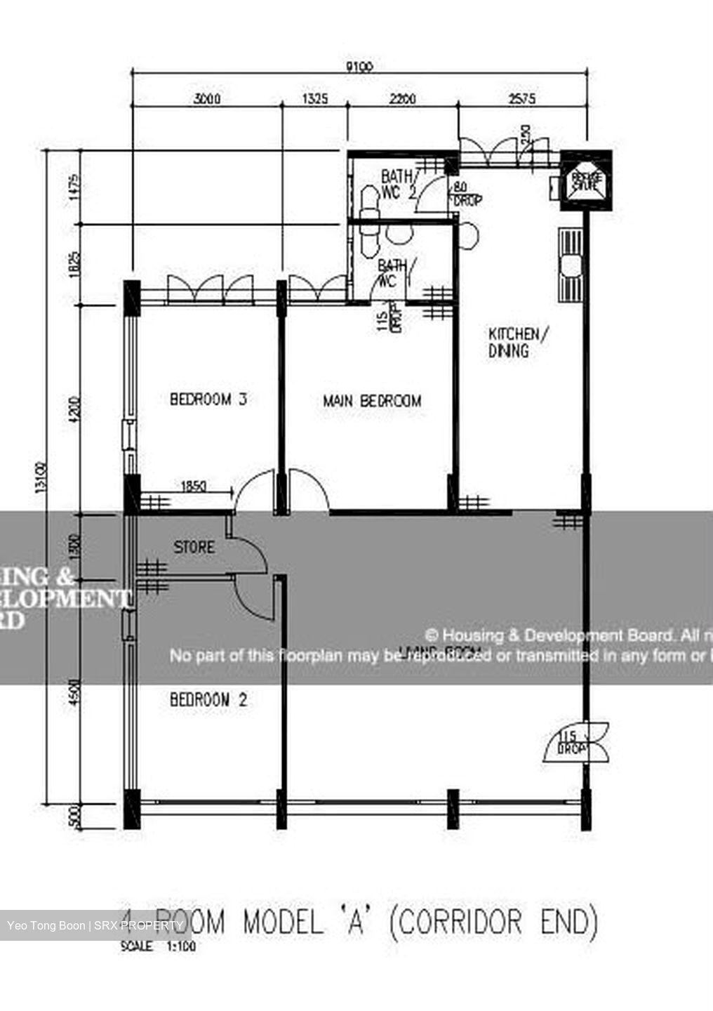 Blk 840 Woodlands Street 82 (Woodlands), HDB 4 Rooms #581304761